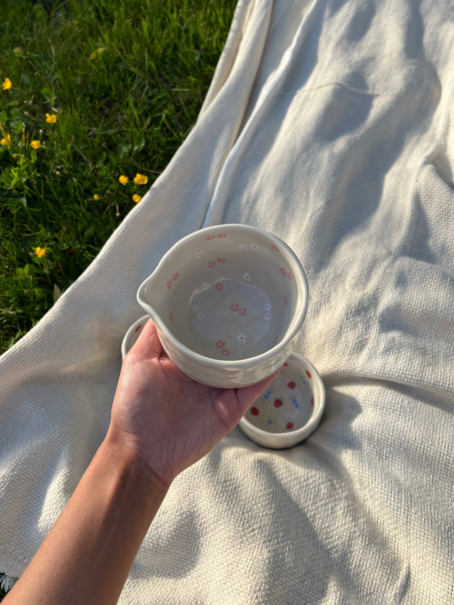 daisy matcha bowl