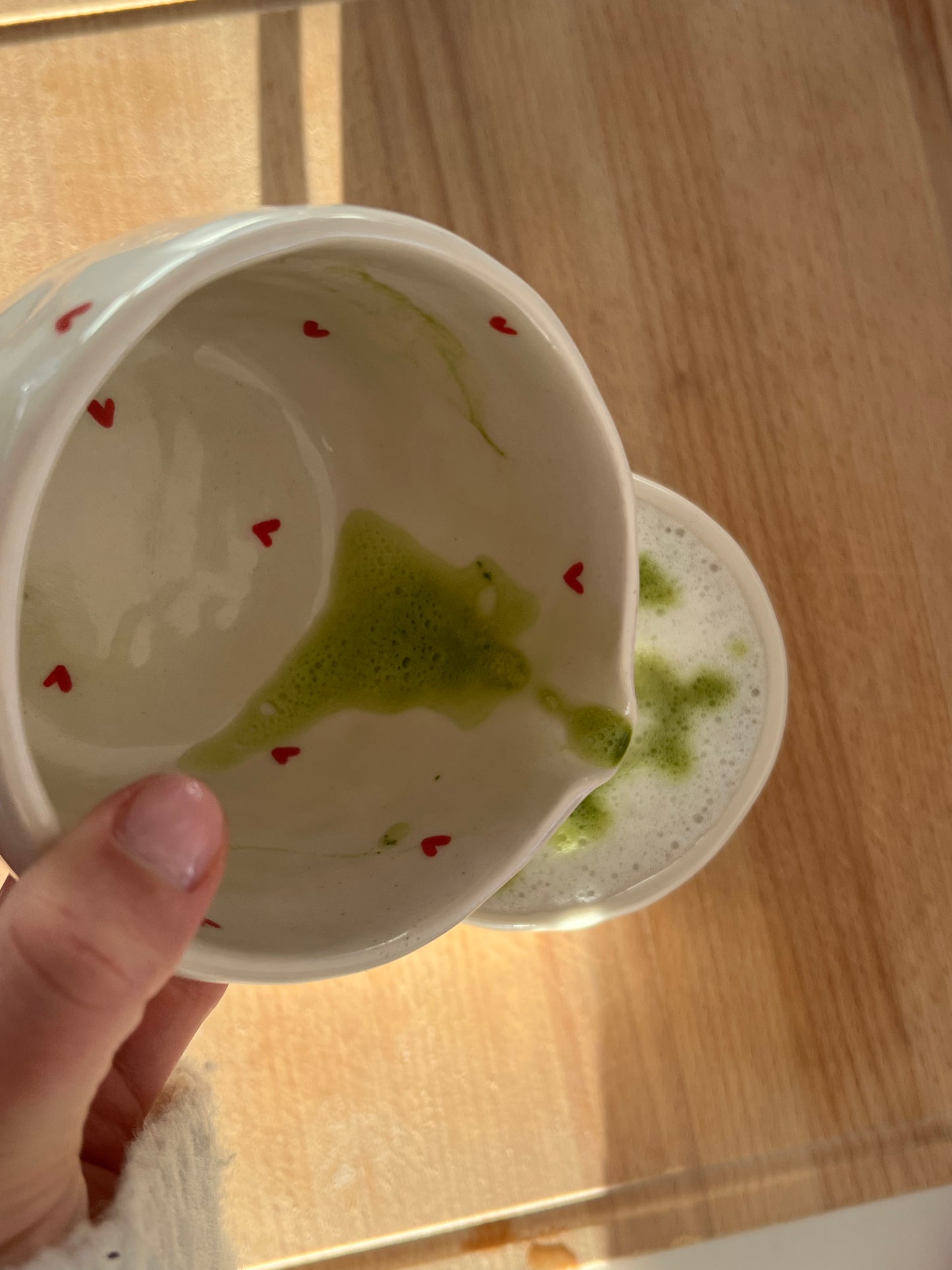 dear heart matcha bowl