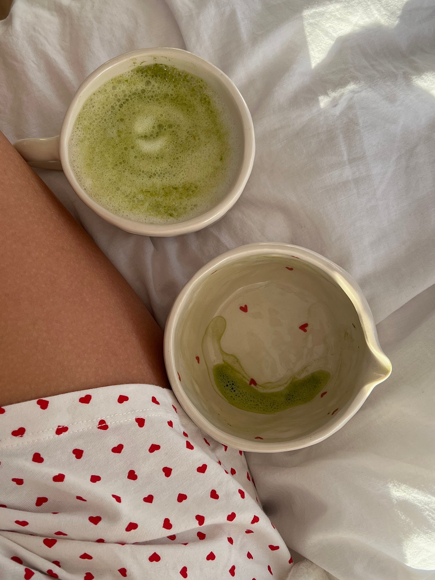 dear heart matcha bowl